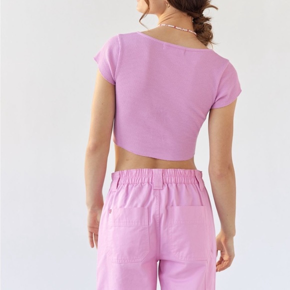 Urban Outfitters Sun Kissed Henley Top - Picture 5 of 6